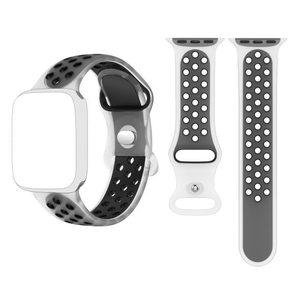 Macaron New Color Suitable for Apple Watch Sports Strap 38mm 40mm 41mm 42mm 44mm 45mm 46mm 49mm Men and Women, iWatch Ultra SE Series Durable, Breathable, Soft Wristband  Across the Entire Series
