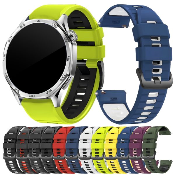 20u002F22Mm Soft Silicone Watch Strap Compatible with Galaxy Watch FEu002F7u002F6u002F5u002F4 40u002F44Mmu002FGalaxy Watch6u002F4 Classic 43u002F47u002F42u002F46Mmu002FAmazfit Activeu002FActive2u002FBip5u002FBip 5 Unityu002FBip6u002FBalance 2u002FGTS3, Watch Strap Additions for Xiaomiu002FGarminu002FHuawei