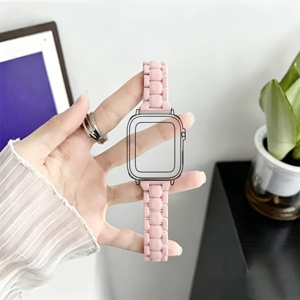 Solid Color Braided Watch Band for Apple Watchu002FSpring Choice, Multi-Color Optional, Holiday Gift Birthday Present (With Tool for Removal)